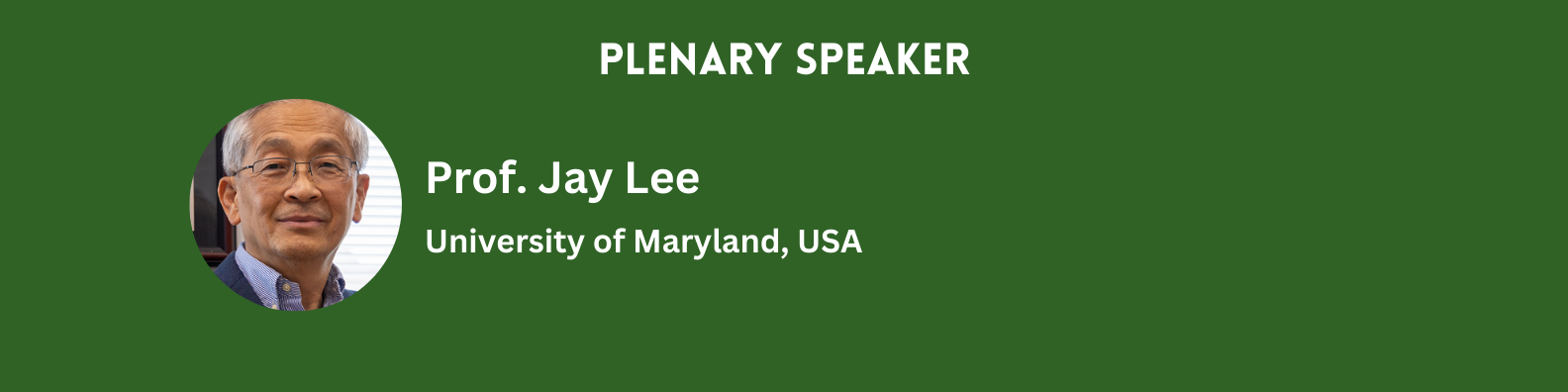 Plenary Speaker